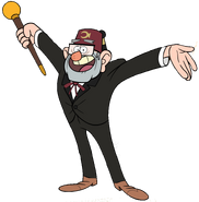 Grunkle Stan as The Old Man