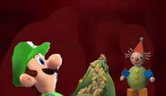 Luigi Sees the Homes with CGI Clown by Manuelvil1132