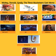 Nick Olaf and Maui The Three Musketeers Cast Video