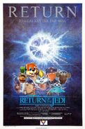 Return of the Jedi (Disney and Sega Style) Poster