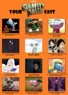 Gravity Falls (2012-2016) SpacePegasus16 Recast Meme