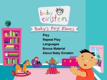 Baby's First Moves (2006 DVD Menu) | Scratchpad III Wiki | Fandom