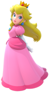 Princess Peach as Fiona (Human)