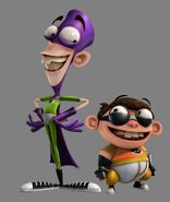 Fanboy and Chum Chum as The Evil Twins