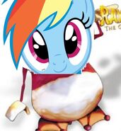 Rainbow Dash as Oktette