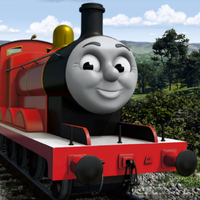 James The Red Engine Scratchpad Fandom - cgi duck face front roblox