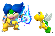 Ludwiga and Koopa Paratroopa