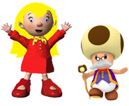 Mary and Toadsworth