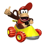 Diddy Kong, as seen in Diddy Kong Racing DS