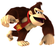 Donkey Kong as he appears in Mario Party 8