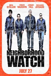 2012 - Neighborhood Watch Movie Poster -2