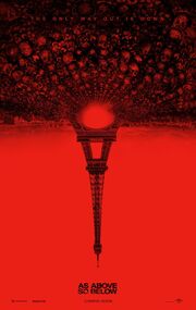 2014 - As Above, So Below Movie Poster