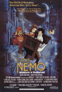 Little Nemo Adventures In Slumerland (1992) Theatrical Poster