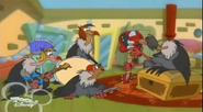 The Vultures in the House of Mouse episode, King Larry Swings In