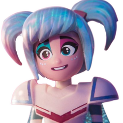 Lego movie 2 sweet mayhem face hotsell