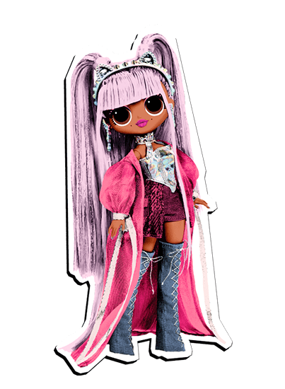 Gacha Pinata 3D Anime Gacha Club Girl Doll Pinata Pink Doll Chibi Art Party Supplies  Teen Birthday Party Fandom Blush Pink 