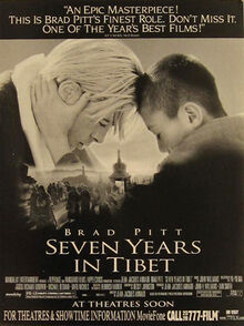 Seven Years In Tibet (1997) Poster Ad