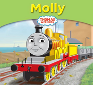 Molly on the cover of her My Thomas Story Library Book