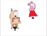 Peppa Pig Sneezes And Blow Up And Pop Of The Dress 5933