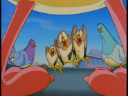 Noodles and his Sparrows (voiced by Brian Mitchell, Maurice LaMarche and Chick Vennera)