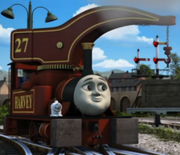 Harvey (voiced by Robbie Coltrane, his own voice)