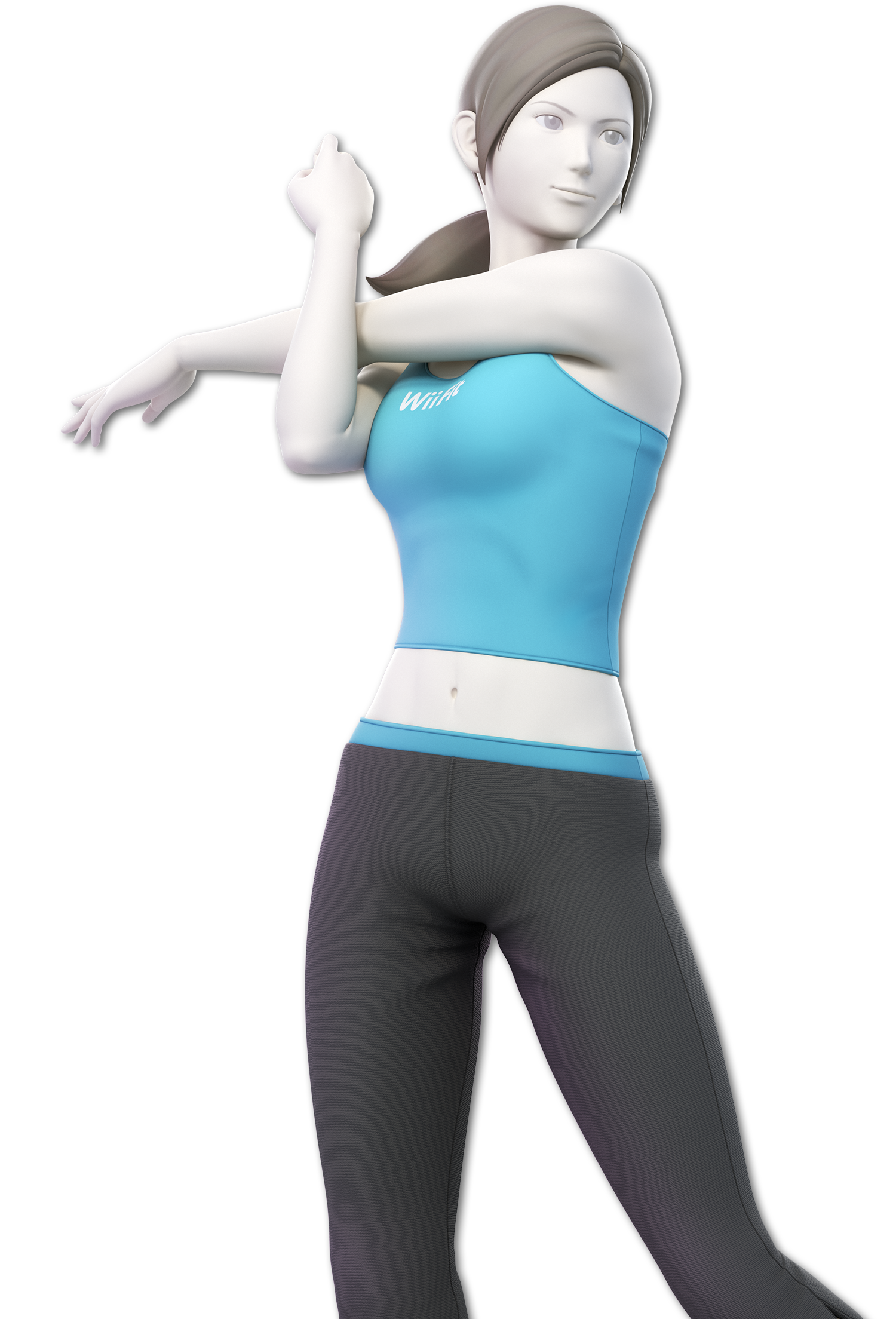 wii fit trainer and little mac
