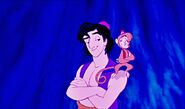 Abu and Aladdin in Aladdin