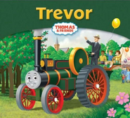 Trevor on the cover of his My Thomas Story Library Book