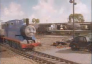 Thomas passes the Spiteful Break Van in Break Van/Donald and Douglas