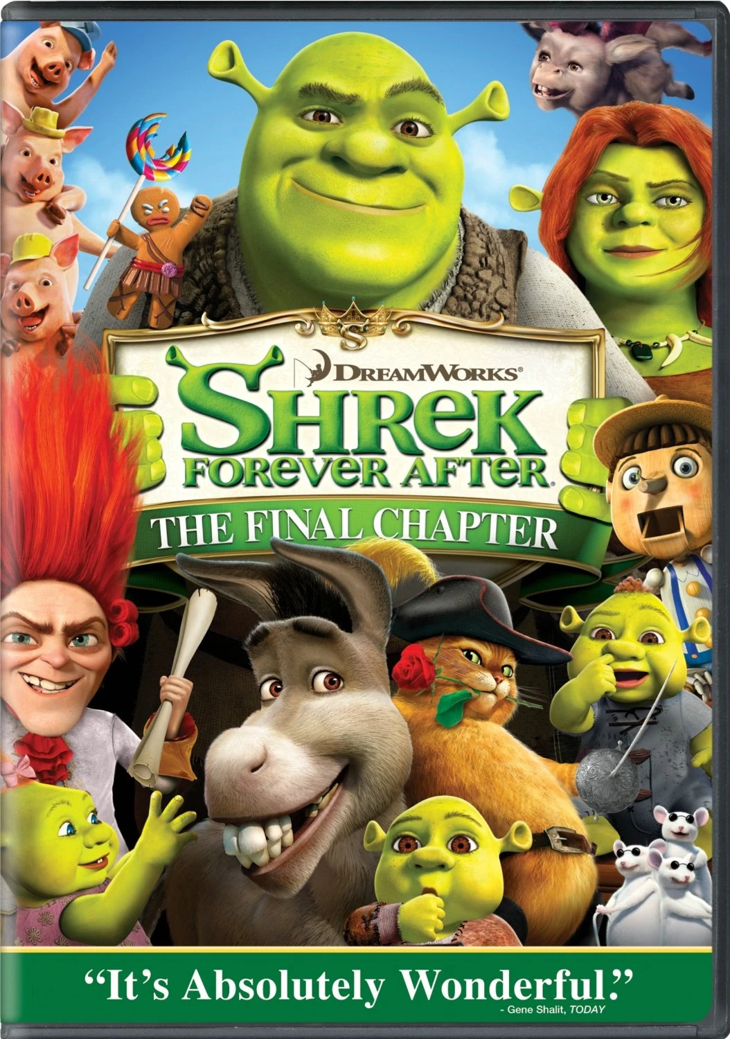 Opening To Shrek Forever After 10 Dvd New Line Paramount Dreamworks Version Scratchpad Fandom