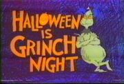 Halloween is Grinch Night