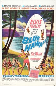 1961 - Blue Hawaii Movie Poster