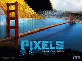Opening to Pixels 2015 Theater (Regal)