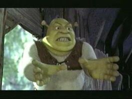 Shrek Angry