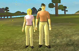 I made a concept for a Rthro Noob and Guest with both male and