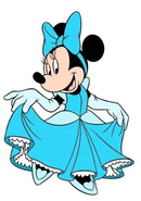 Minnie as Cinderella.