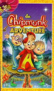 The chipmunk adventure vhs