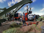 Determined Thomas comes to take James back on the tracks