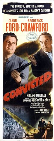 1950 - Convicted Movie Poster
