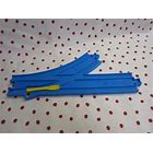 2001 Thomas Blue Playrail TOMY Y Track Blue Switch Works One Piece Trains