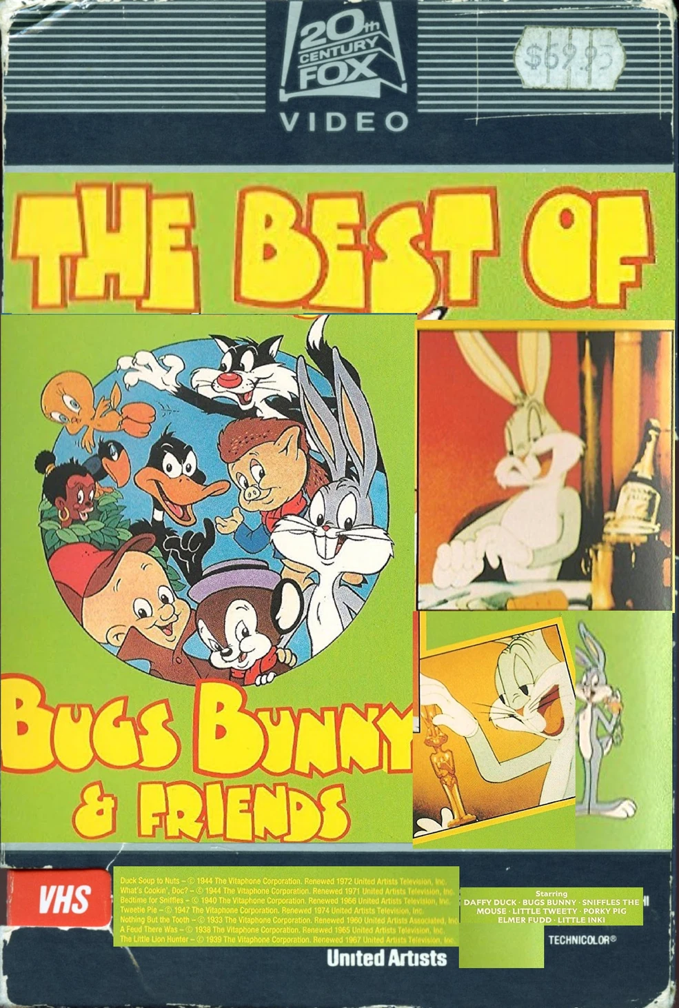 Opening To The Best Of Bugs Bunny And Friends 1982 VHS (20th