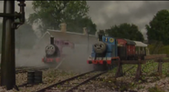 Happy Rosie and Angry Thomas