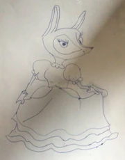 Gladdy aka numtum four as princess daisy.