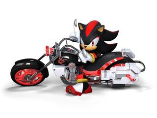 Sonic the Hedgehog Action Figure: Shadow with G.U.N. motorcycle ver. - My  Anime Shelf