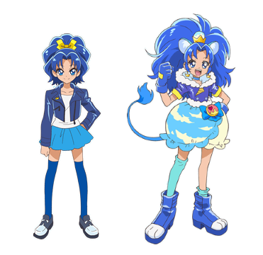 Cure Whip = Cloud, Splatoon + Kira Kira Precure A La Mode