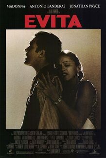 1996 - Evita Movie Poster