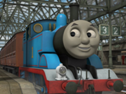 Thomas at Knapford station