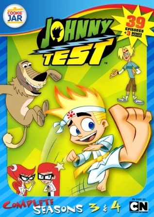 Opening To Johnny Test: The Complete Seasons 3 & 4 2015 DVD