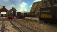 Mavis with the diesels in The Great Discovery