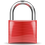 Padlock-red